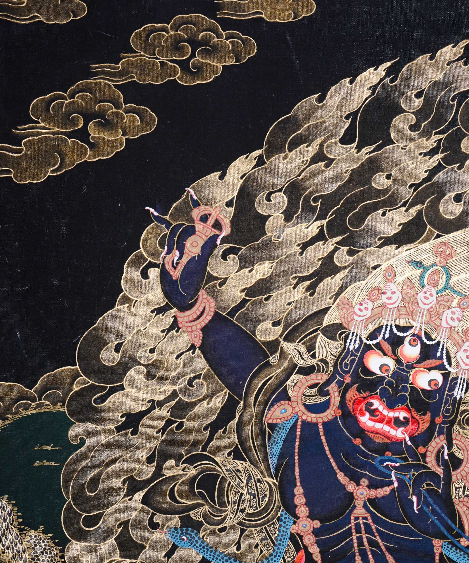 Vajrapani Thangka Painting