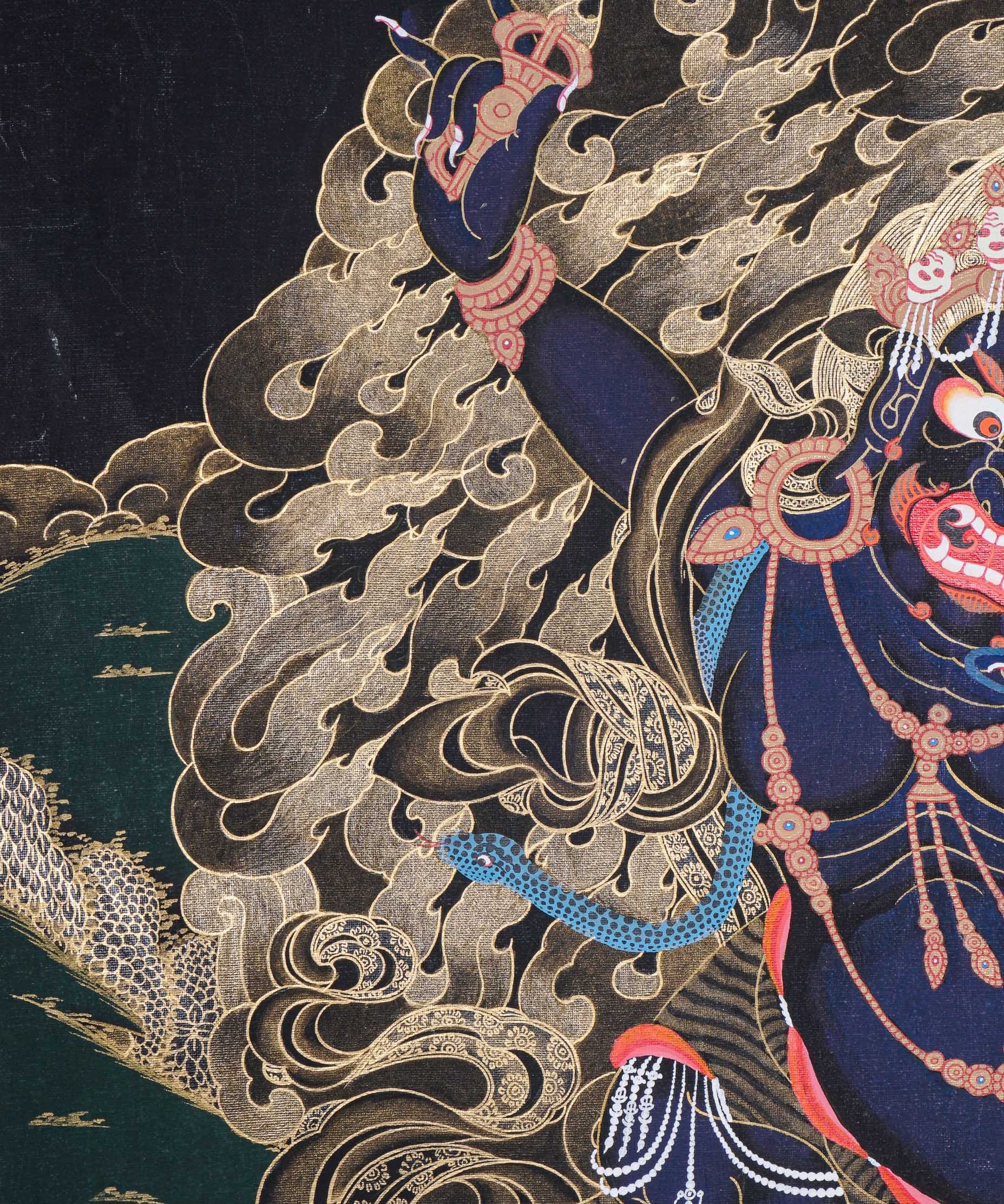 Vajrapani Thangka Painting