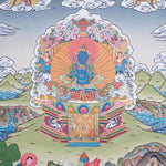 Vajradhara Thangka for spirituality and meditation 