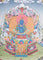 Vajradhara Thangka for spirituality and meditation 
