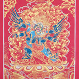 Vajrakilaya Thangka Painting be utilized as a tool for meditation and spiritual progress.