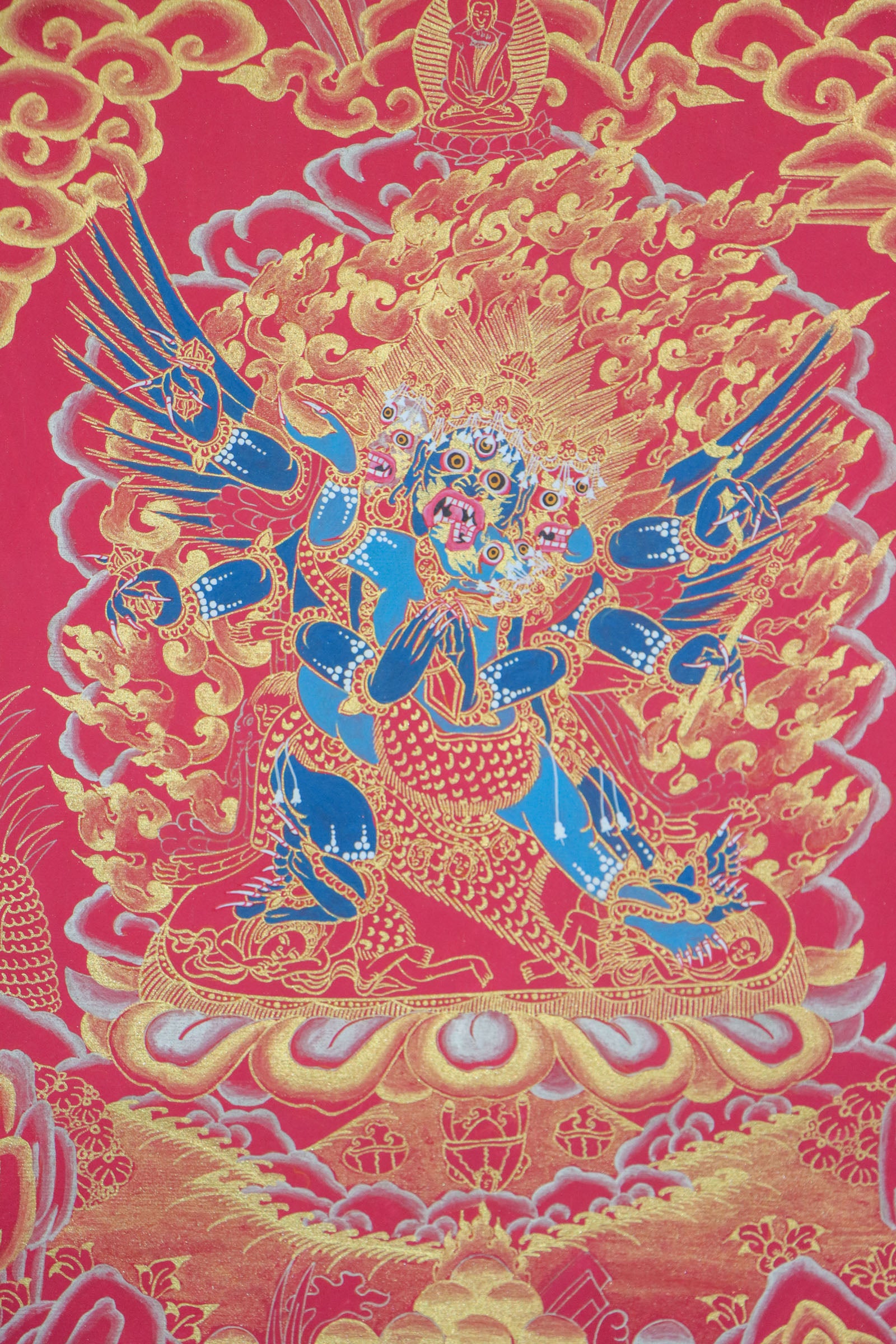 Vajrakilaya Thangka Painting be utilized as a tool for meditation and spiritual progress.