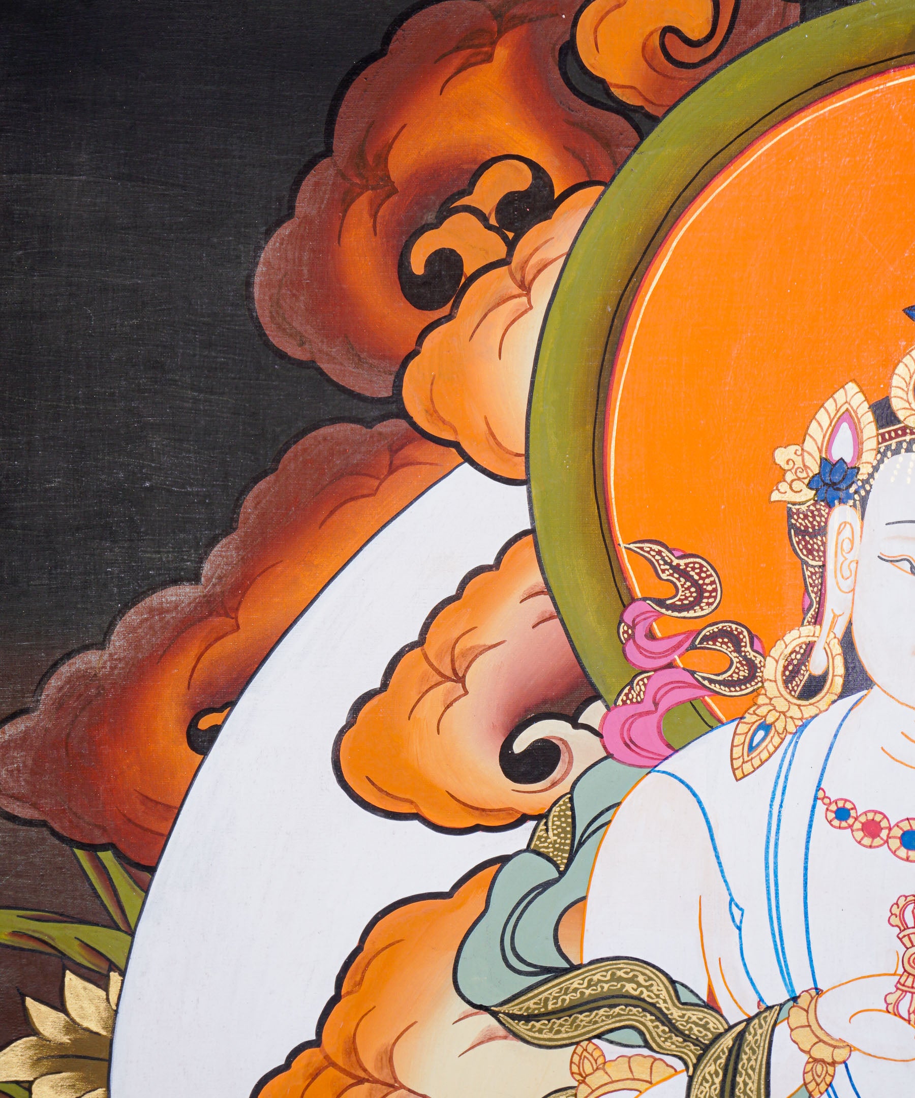 Vajrasattva Thangka - Tibetan Painting