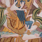 Vajrasattva Shakti Thangka- Tibetan Art