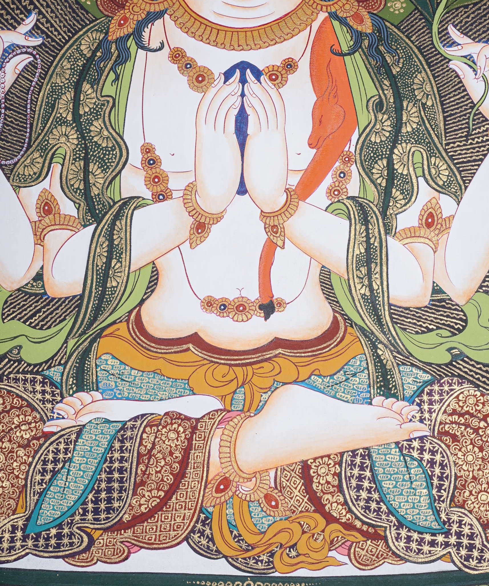 Chengresi Thangka Painting - Tibetan Art