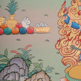 Chengresi Thangka Painting for prayer and meditation.