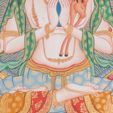 Chengresi Thangka Painting for prayer and meditation.