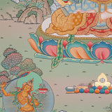Chengresi Thangka Painting for prayer and meditation.