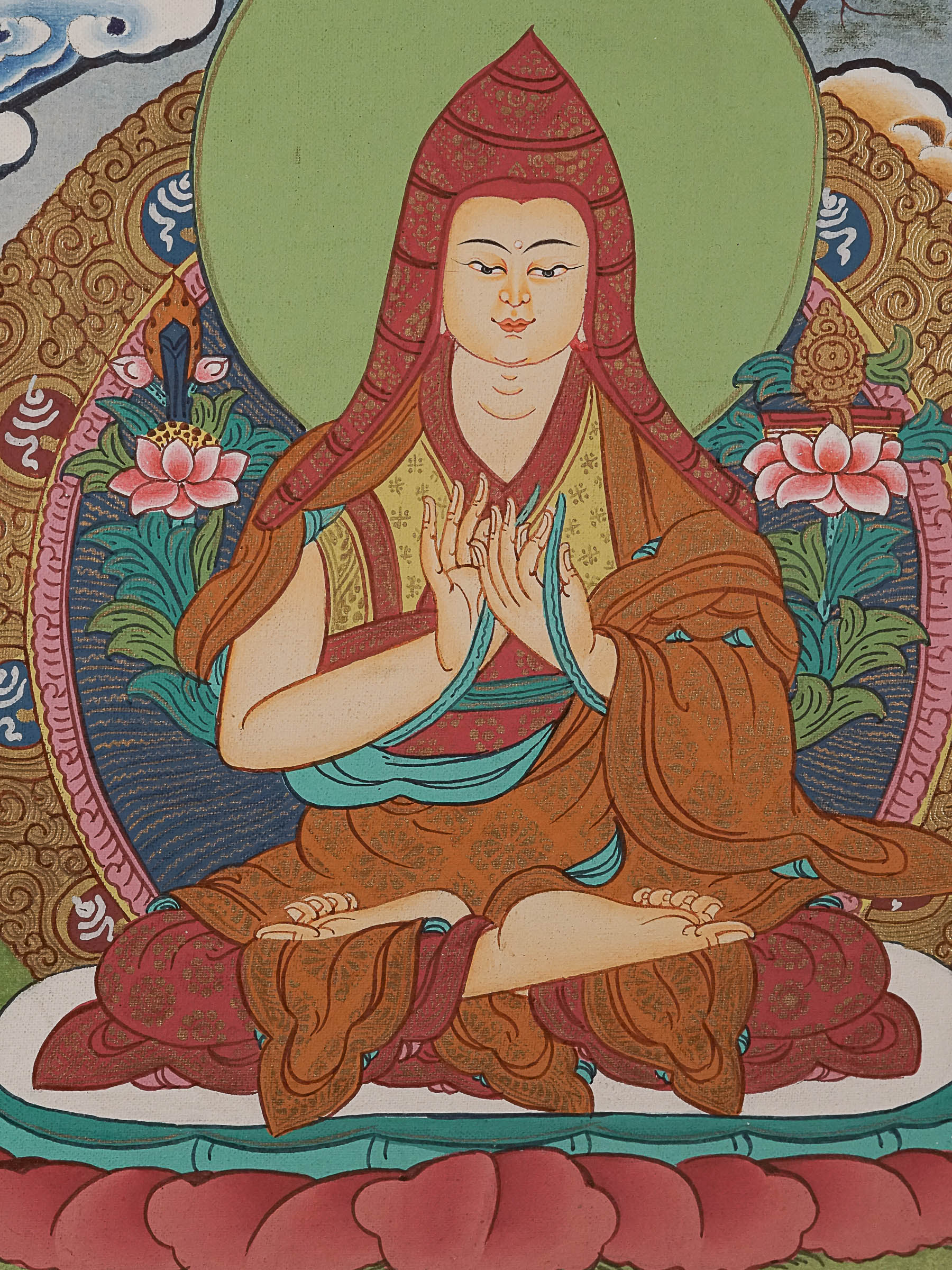 Chunkapa Thangka Painting - Handpainted Tibetan Art