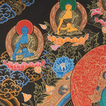 Green Tara Thangka - Female Deity Painting