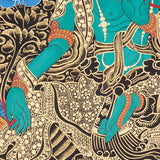 Green Tara Thangka for prayer and meditation.