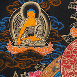 Green Tara Thangka for prayer and meditation.