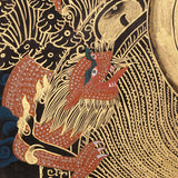 Green Tara Thangka Painting - Tibetan Art