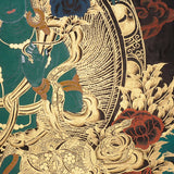 Green Tara Thangka Painting - Tibetan Art
