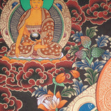 Green Tara Thangka - Handpainted art