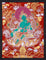 Green Tara Thangka - Best handpainted thangka painting - HimalayasShop