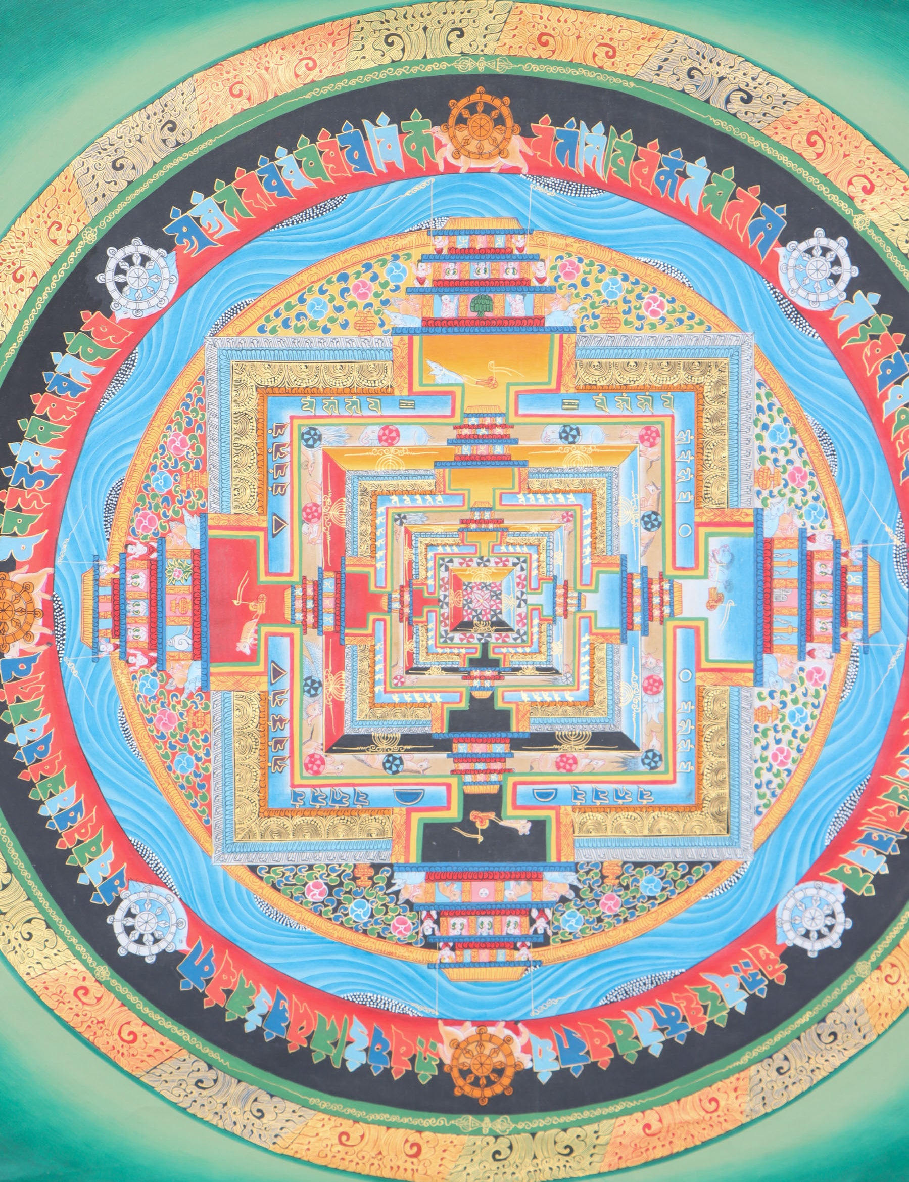 Kalachakra Mandala for Inner Harmony and Balance.