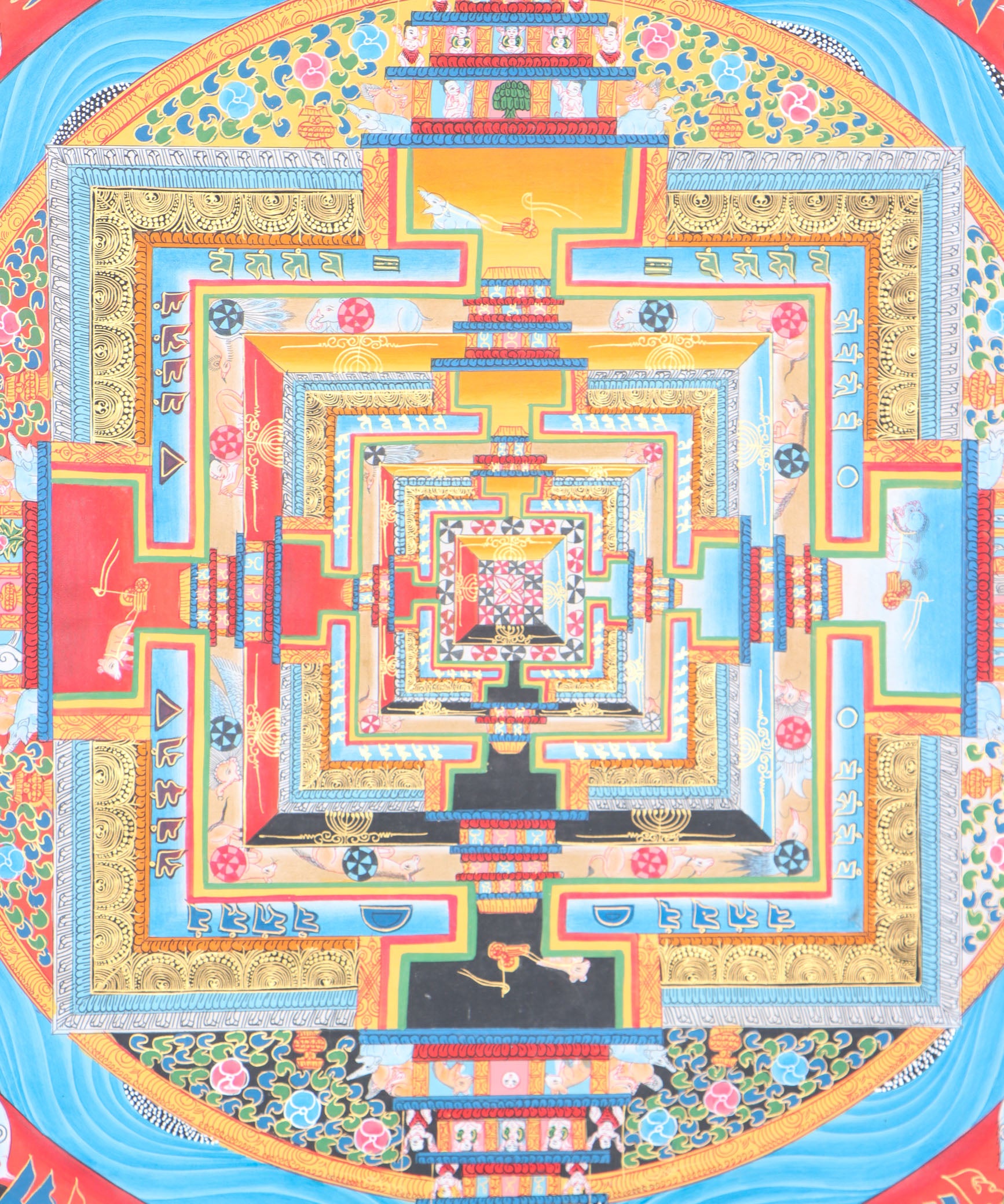 Kalachakra Mandala for Inner Harmony and Balance.