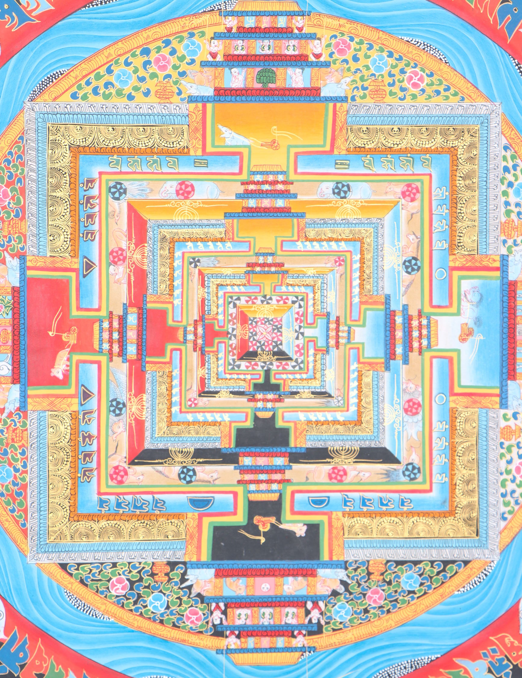Kalachakra Mandala for Inner Harmony and Balance.