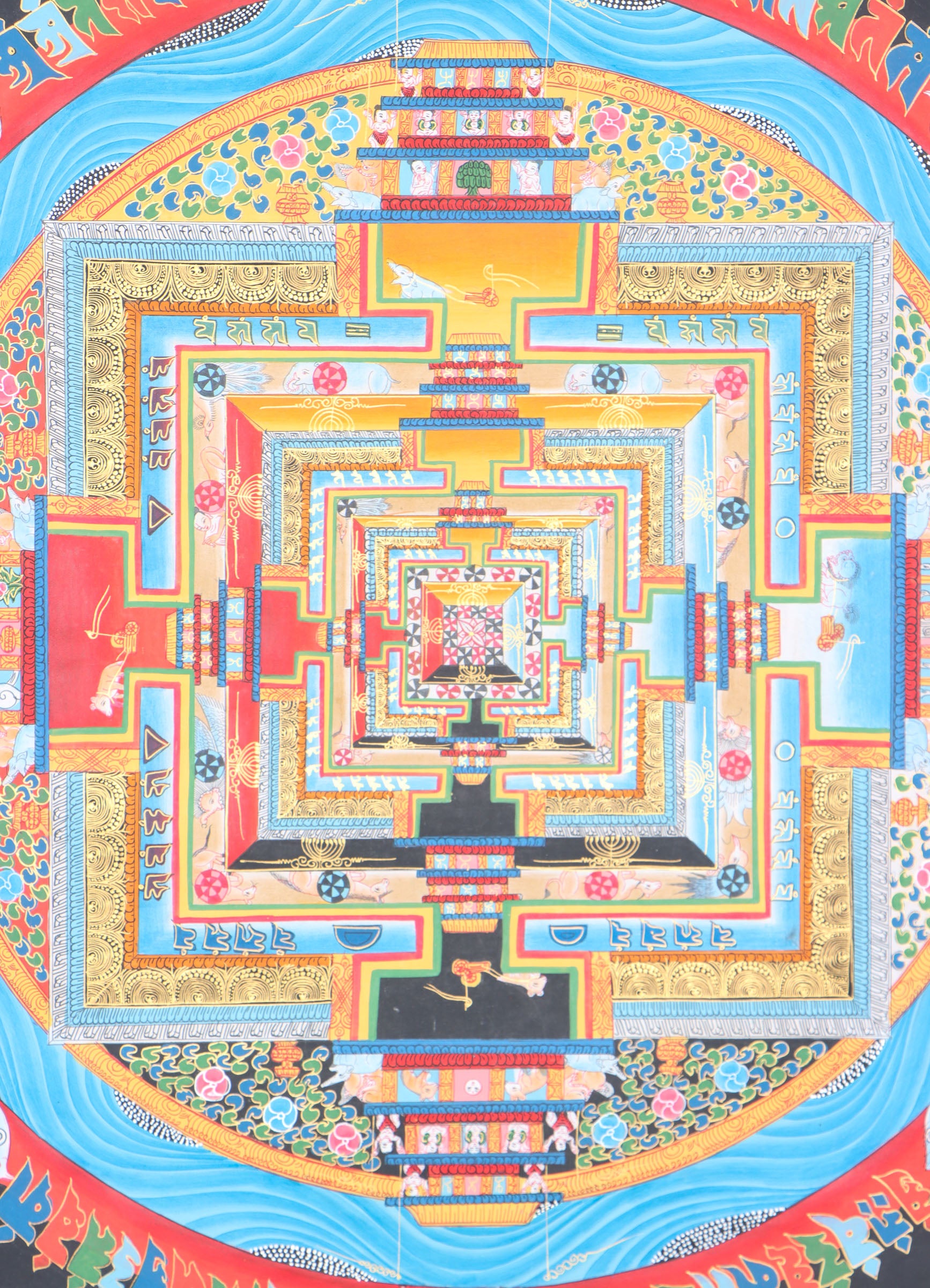 Kalachakra Mandala for Inner Harmony and Balance.