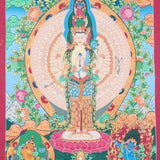 Avalokiteshvara Thangka for Home Decoration and Chakra Healing.
