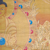 Shakyamuni Buddha Thangka - Cotton Canvas Painting