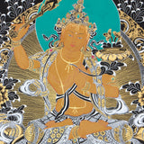 Manjushree Thangka can lead practitioners towards the path of liberation and enlightenment.