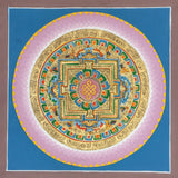 Hand painted Thangka using cotton canvas for home decor, meditation
