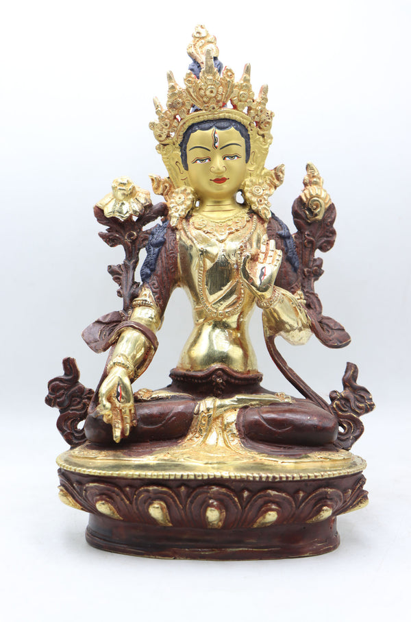 White Tara Statue for devotion and meditation in Buddhist practices.