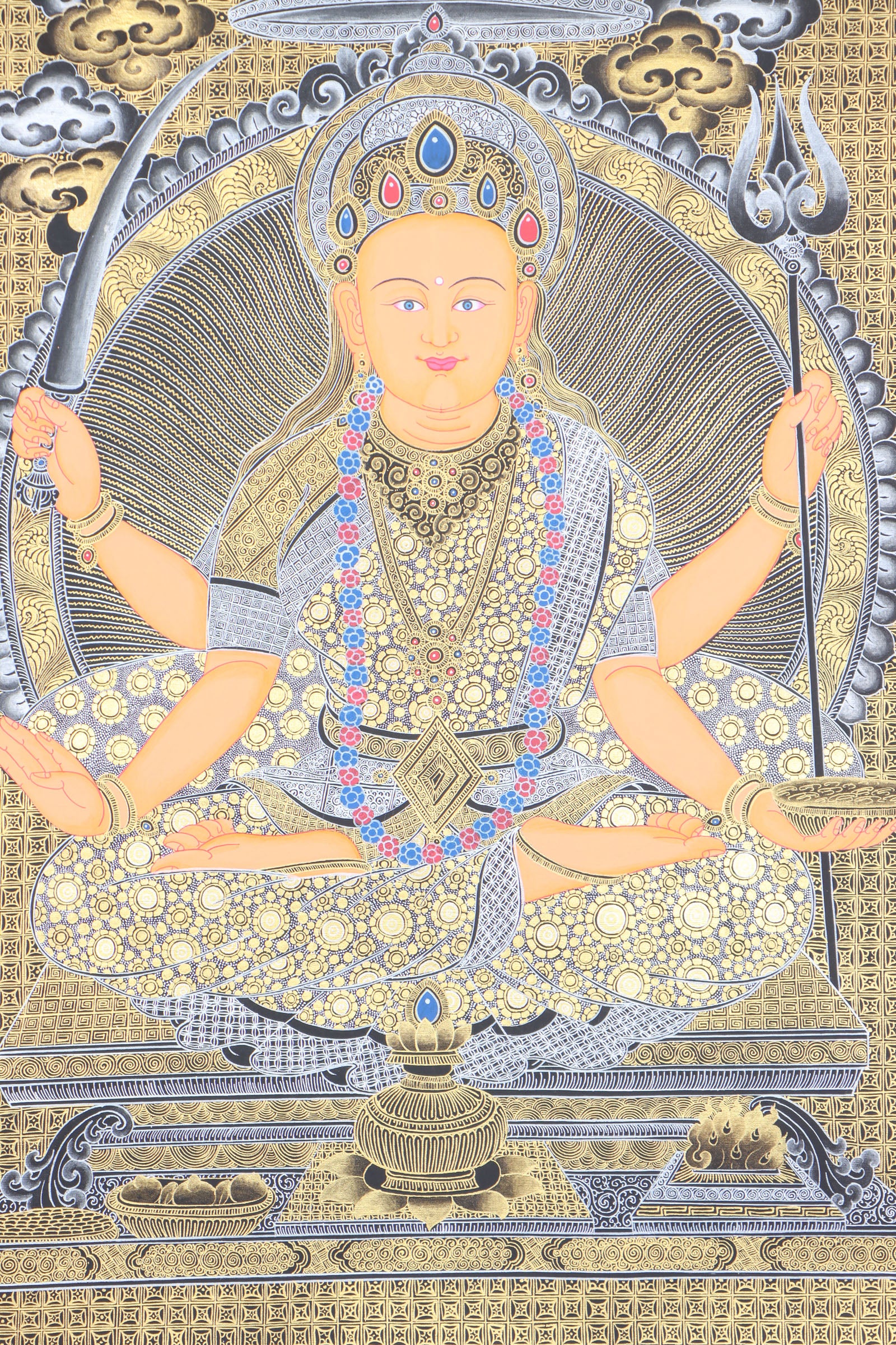 Santoshi Thangka for blessing and happiness.