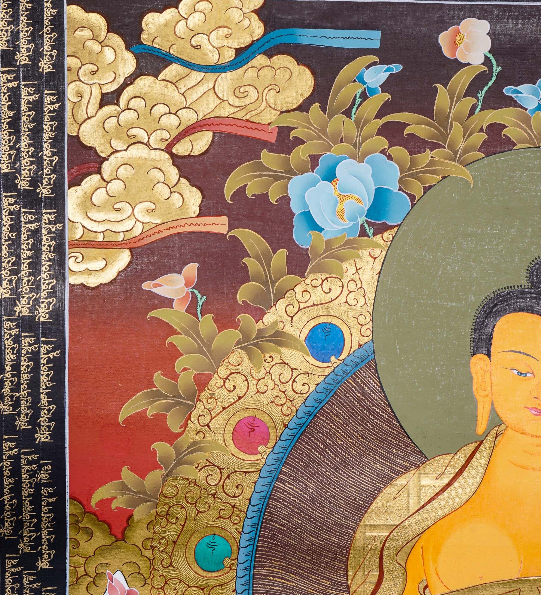 Shakyamuni Buddha Thangka - Buddhist Painting