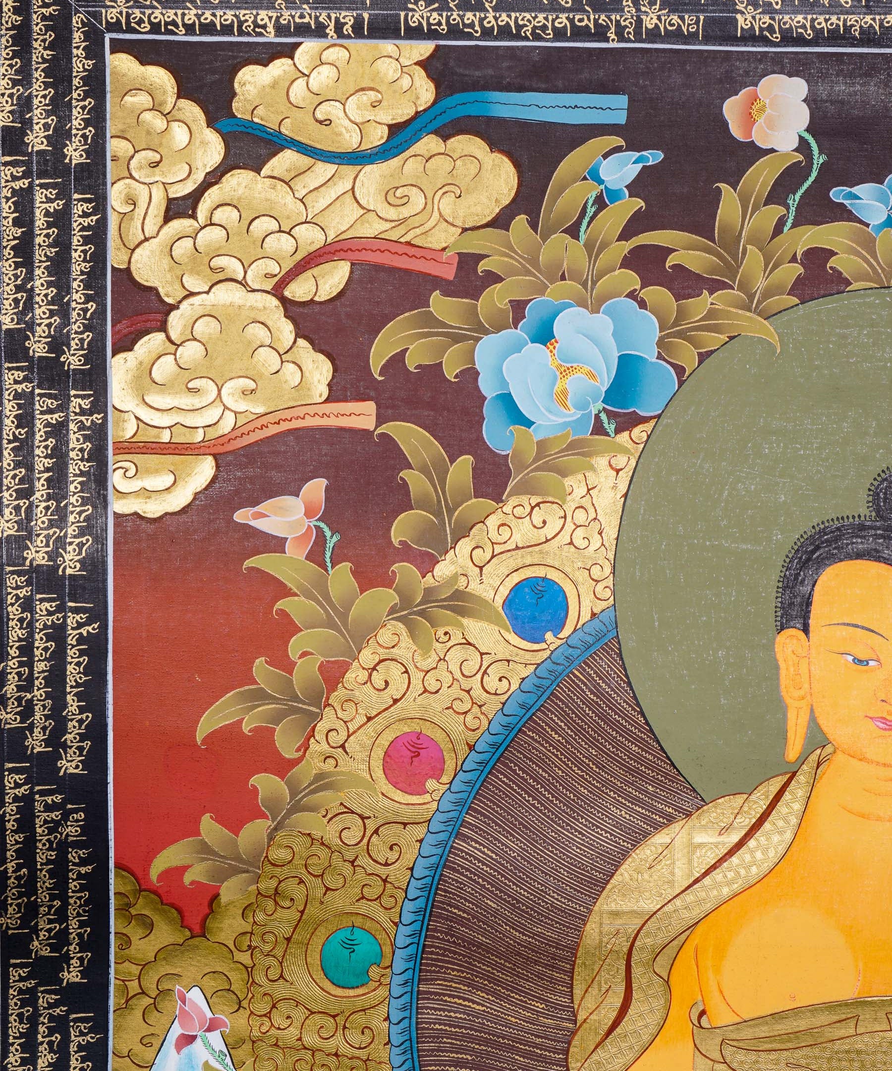 Shakyamuni Buddha Thangka - Buddhist Painting