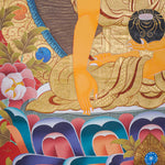 Shakyamuni Buddha Thangka - Buddhist Painting
