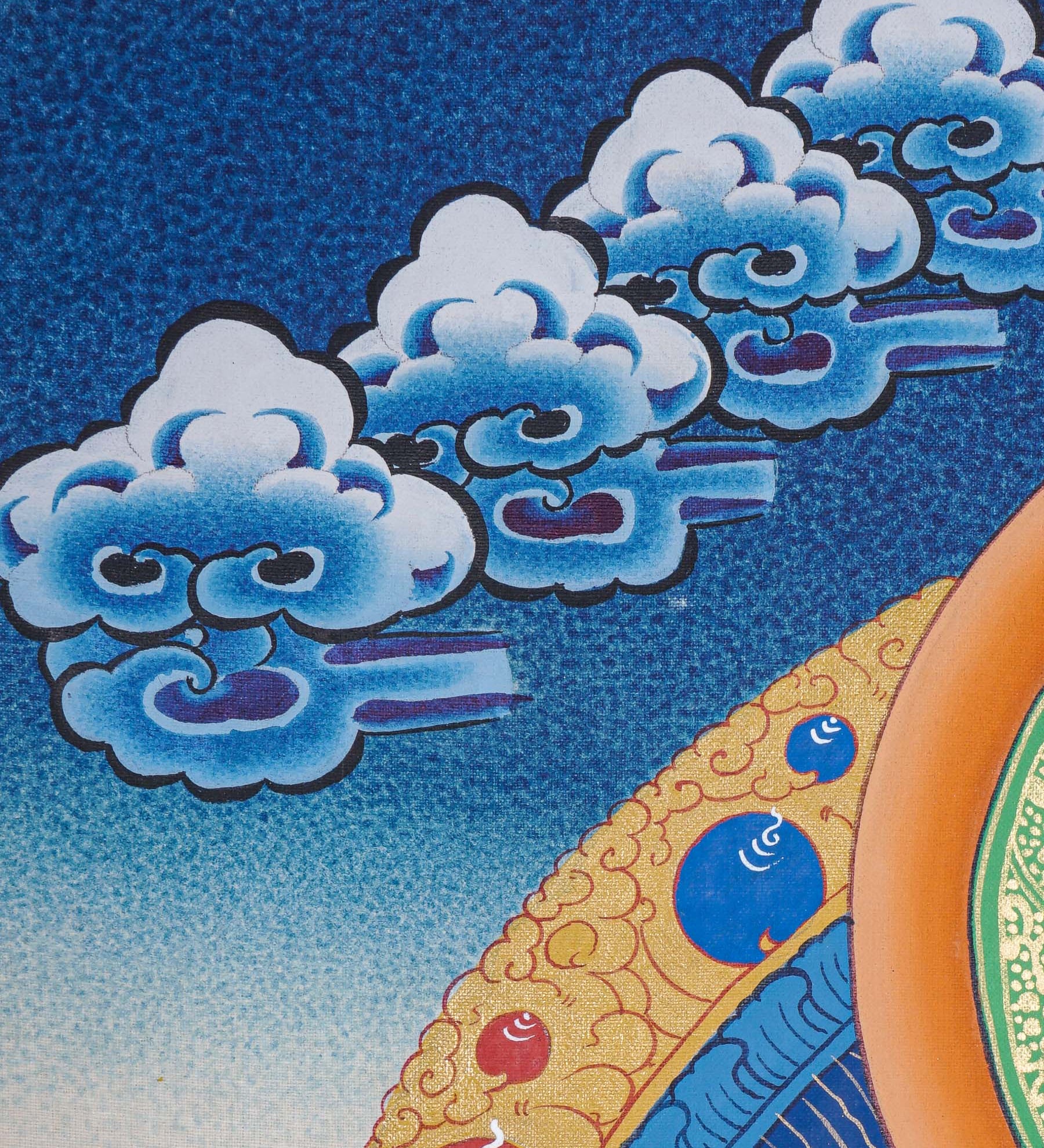 Shakyamuni Buddha Thangka - Buddhist Painting