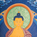 Shakyamuni Buddha Thangka - Buddhist Painting