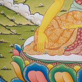 Shakyamuni Buddha Thangka for prayer and meditation.