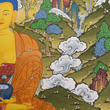 Shakyamuni Buddha Thangka - Tibetan Painting