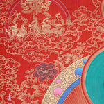 Shakyamuni Buddha Thangka - Buddhist Artwork