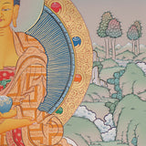 Shakyamuni Buddha Thangka - Tibetan Painting