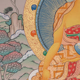 Shakyamuni Buddha Thangka - Tibetan Painting