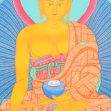 Shakyamuni Buddha Thangka for spirituality.
