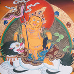 Singh Zambala Thangka Painting - Handpainted Art