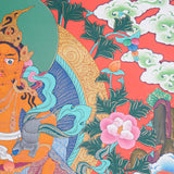 Singha Zambala Thangka Painting - Tibetan Art