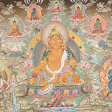 Tesro 5 Zambala Thangka - Tibetan Buddhist Painting