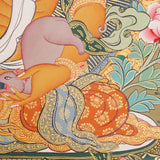 Tesro 5 Zambala Thangka - Tibetan Buddhist Painting