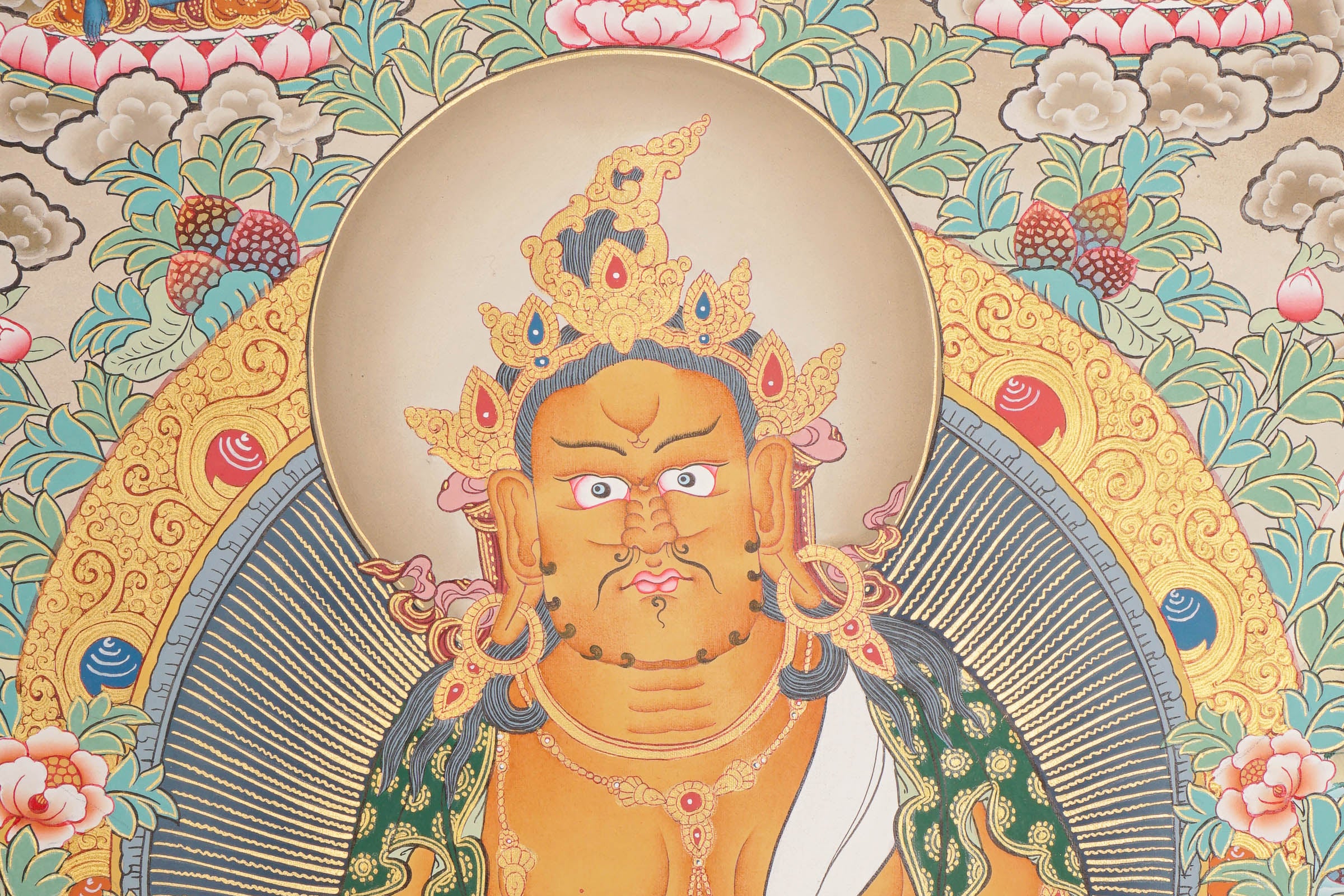 Tesro 5 Zambala Thangka - Tibetan Buddhist Painting