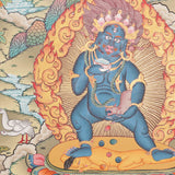Tesro 5 Zambala Thangka - Tibetan Buddhist Painting