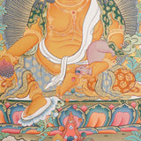 Tesro 5 Zambala Thangka - Tibetan Buddhist Painting