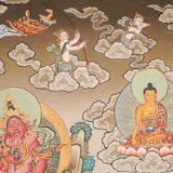 Tesro 5 Zambala Thangka - Tibetan Buddhist Painting