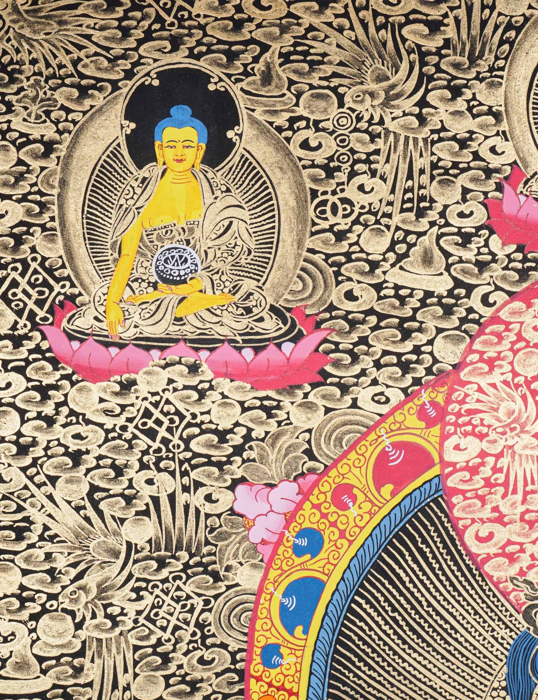 White Tara Thangka - Tibetan Painting